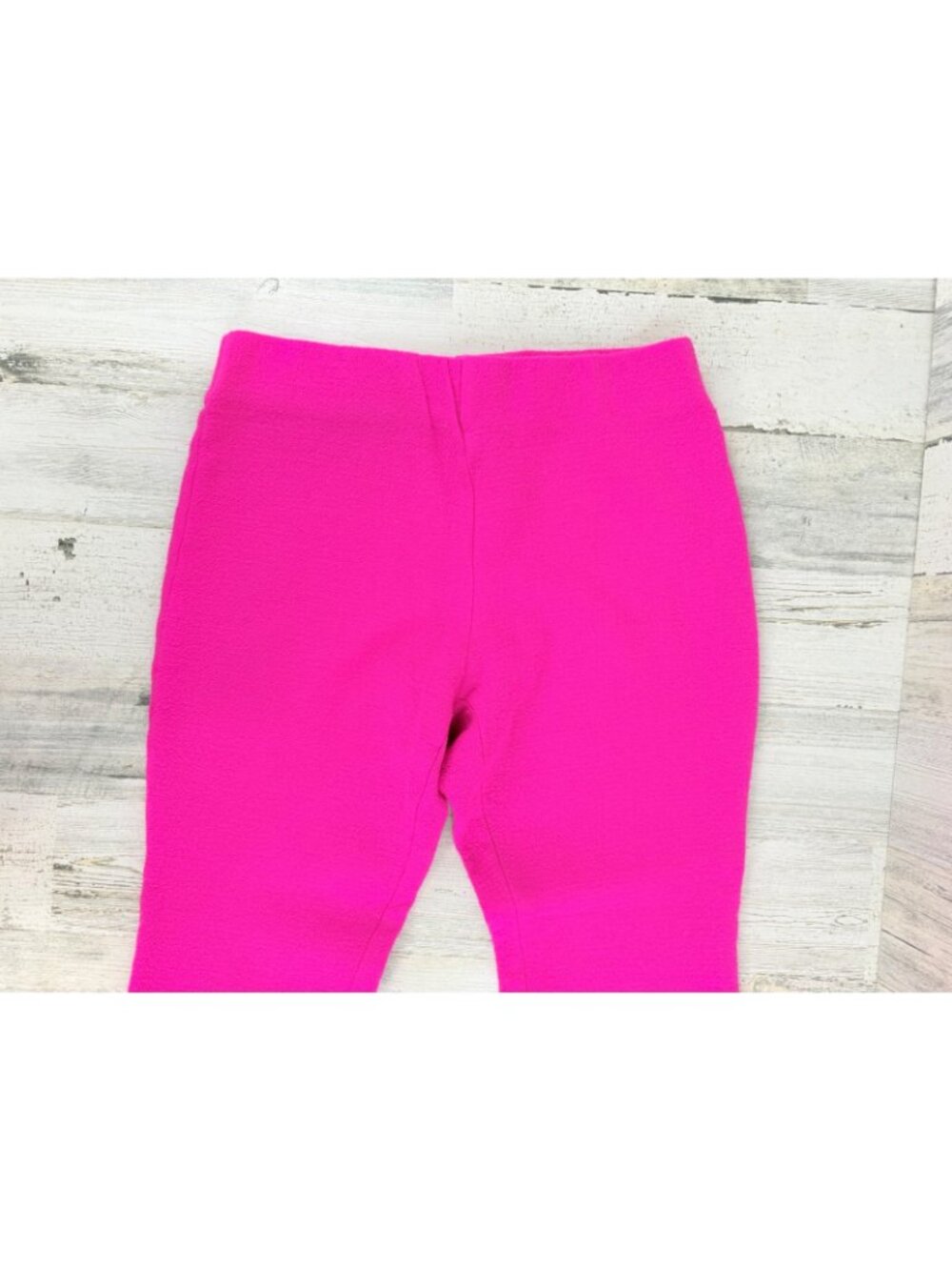 Ann Mashburn Sz S M Faye Flare Cropped Pants Womens Pink Wool - Picture 13 of 16